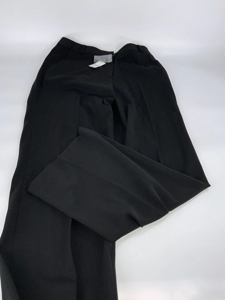 Brooks Brothers 弹力裤 10 码黑色聚纤维靴型全新带标签 YGI D3-272 — 第 2/4 张图片