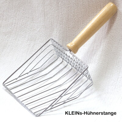 Praktische Hühnerkotschaufel Mit Langem Griff - Metall-Kotschaufel Für Einfache Stallreinigung