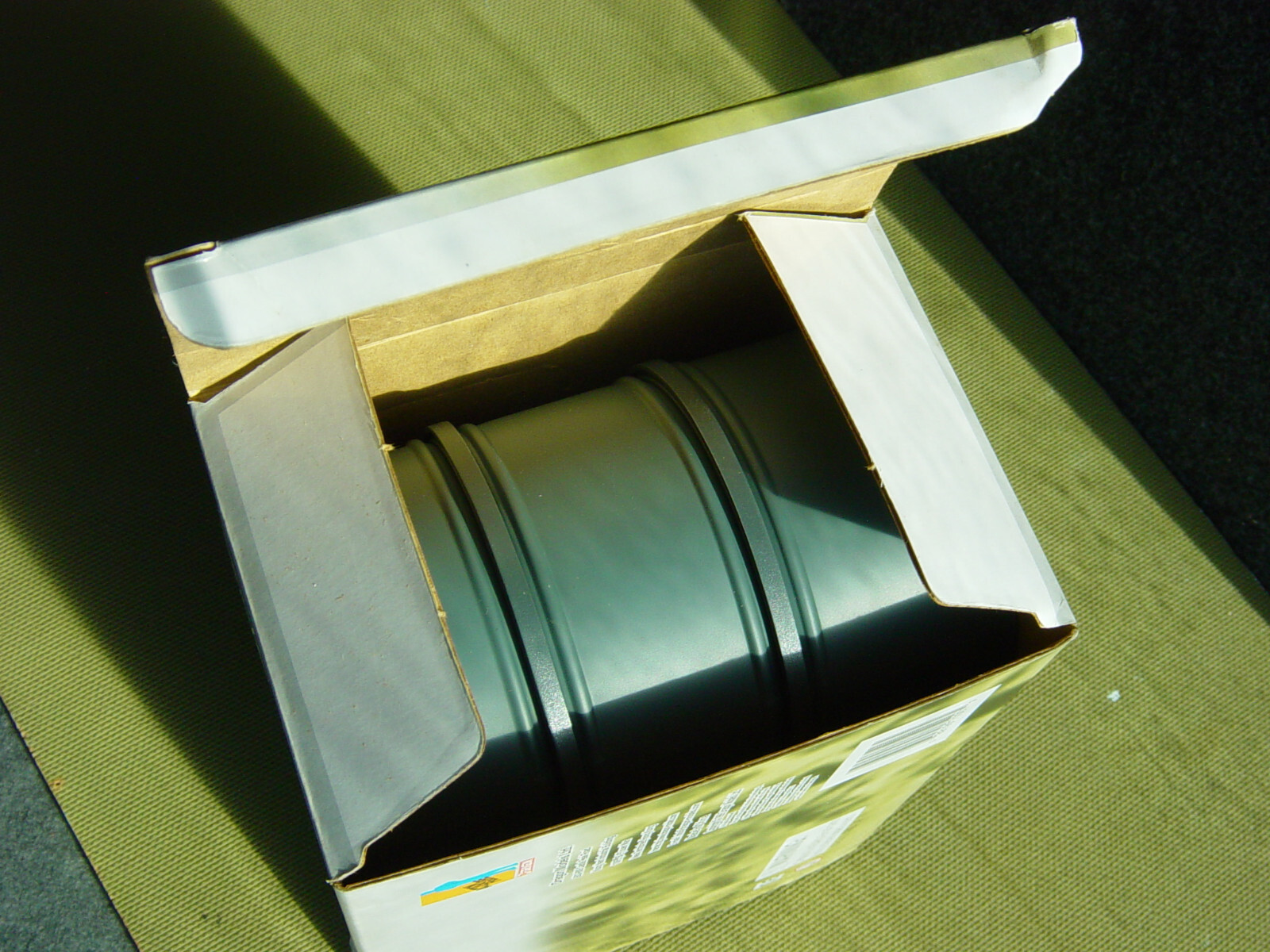 NIB 1999 Dagon WWII German Oil Drums Gray Two, looks great w/ Vintage