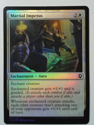Martial Impetus *FOIL Common* Magic MtG x1 CLB Baldur's Gate