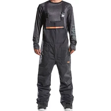 ThirtyTwo Mens 2022 Snowboard Snow - Basement Bib Pant - Black