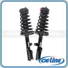 2x Complete Rear Strut Coil Springs W Mounts For 92-96 Toyota Camry 4 Cylinder