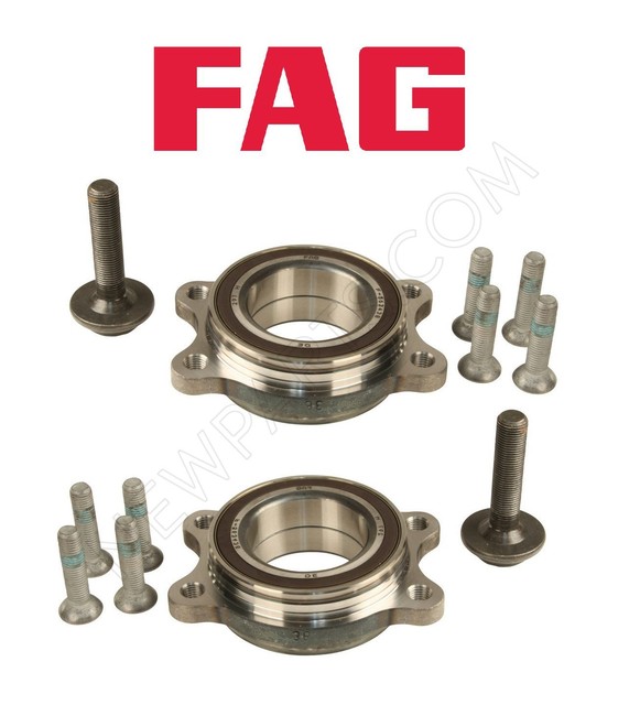 For Audi A4 A5 A6 Quattro Allroad S6 S8 Pair Set of 2 Front Wheel