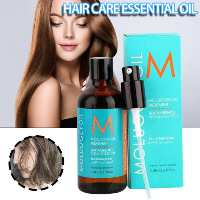 100ml Moroccan Treatment Hair Care Oil with Pump Nourish Anti-frizz