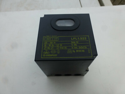 Feuerungsautomat Landis & Gyr LFL 1.322 mit Sockel NEU für Heizungen Siemens TOP