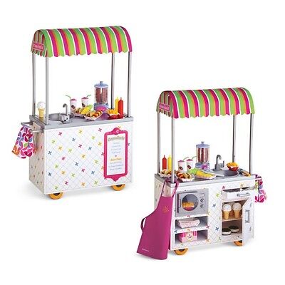 american girl hot dog stand