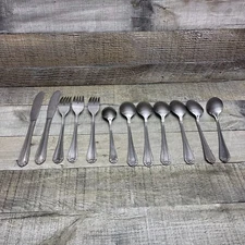 Belagio Utensil Lot Stainless Flatware Spoon, Fork, Knives