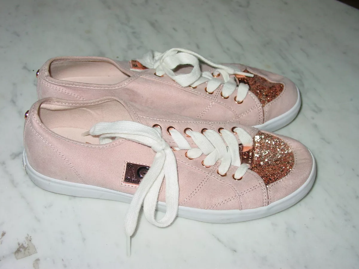 Guess light pink shoes sale
