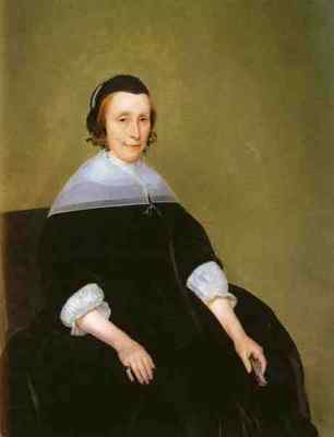 Blechschild Terborch Gerard Borch Gerard Ter 1617 bis 1681 Portrait einer Dame O P