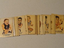 1969 VFL/AFL Sun Valley Twisties Player Cards- Select a card from the menu