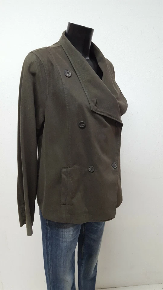 OSKA DAMEN JACKE GR 2/M- DE / KHAKI & NEU    ( Q 2342 ) - Bild 3 von 4