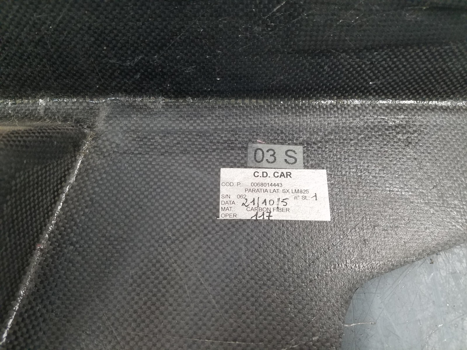 2006 01 02 03 04 05 Lamborghini Murcielago Carbon Engine Cover Panels #2031  X8