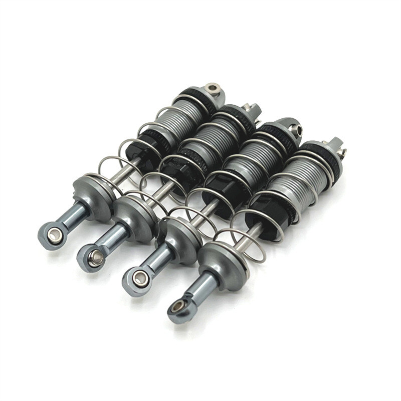 4Pcs Shock Absorbers – Metal Upgrade Parts For MJX Hyper Go 1/14 & 1/16 RC Cars (14209, 16210, Etc.)