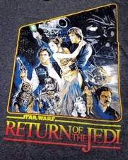 Men's Star Wars Return Of The Jedi Luke Princess Lea Han Solo Chewbacca T-Shirt