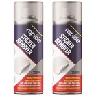 2 x Rapide Sticker Gum and Goo Remover Spray Adhesive Tape Tags Labels 250ml