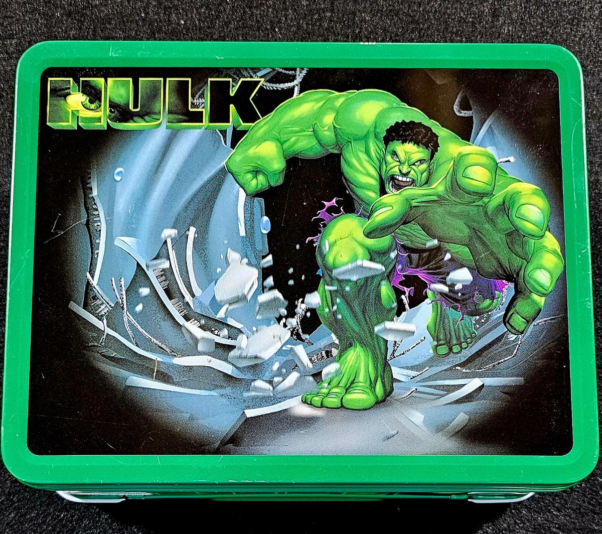 The Incredible Hulk W/Thermos Mug 2003 NECA Metal Lunch Box | eBay