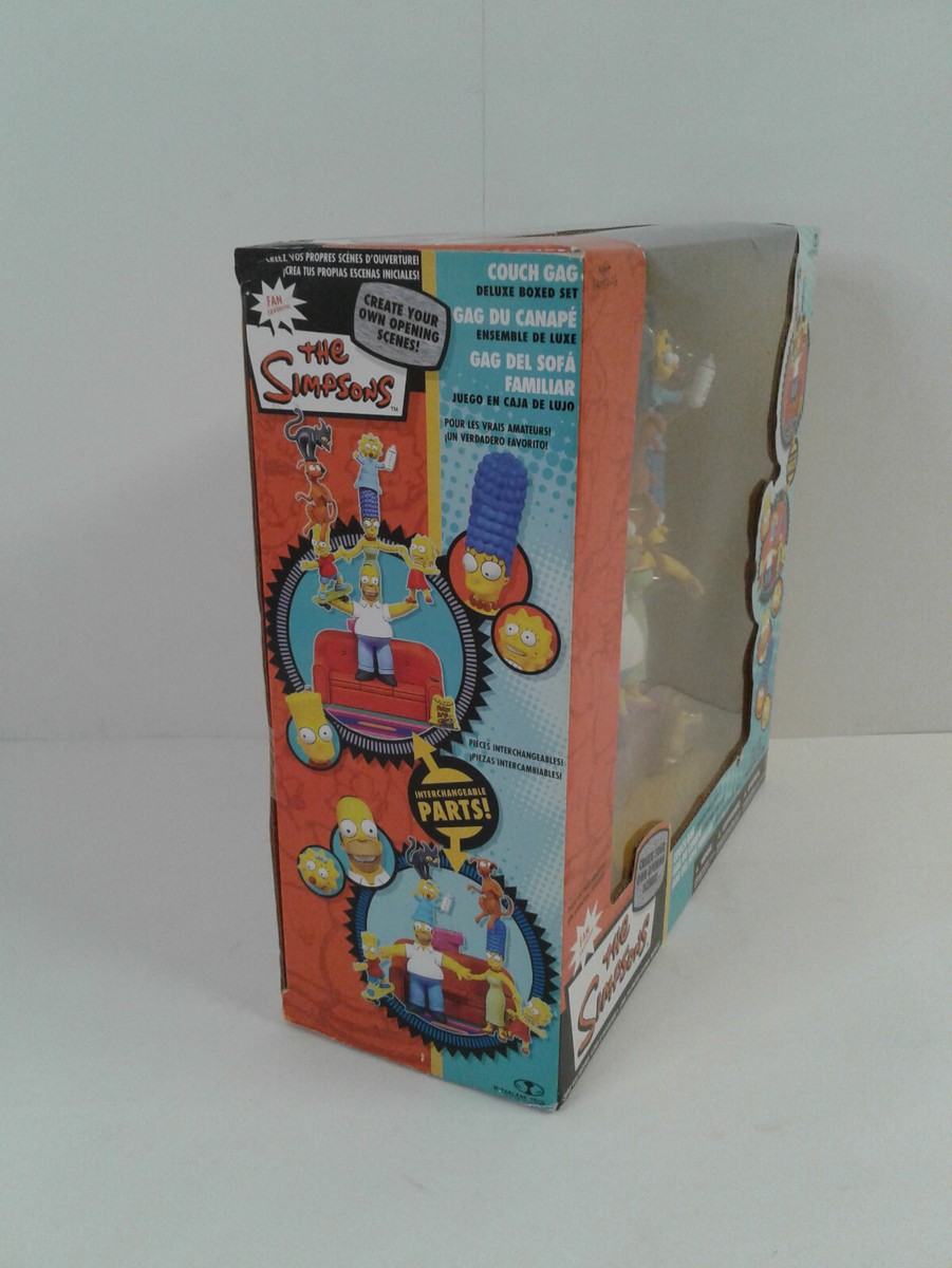 アメコミ The Simpsons Couch Gag Deluxe Boxed Set McFarlane Toys The Simpsons Deluxe Boxed Set Family Couch Gag