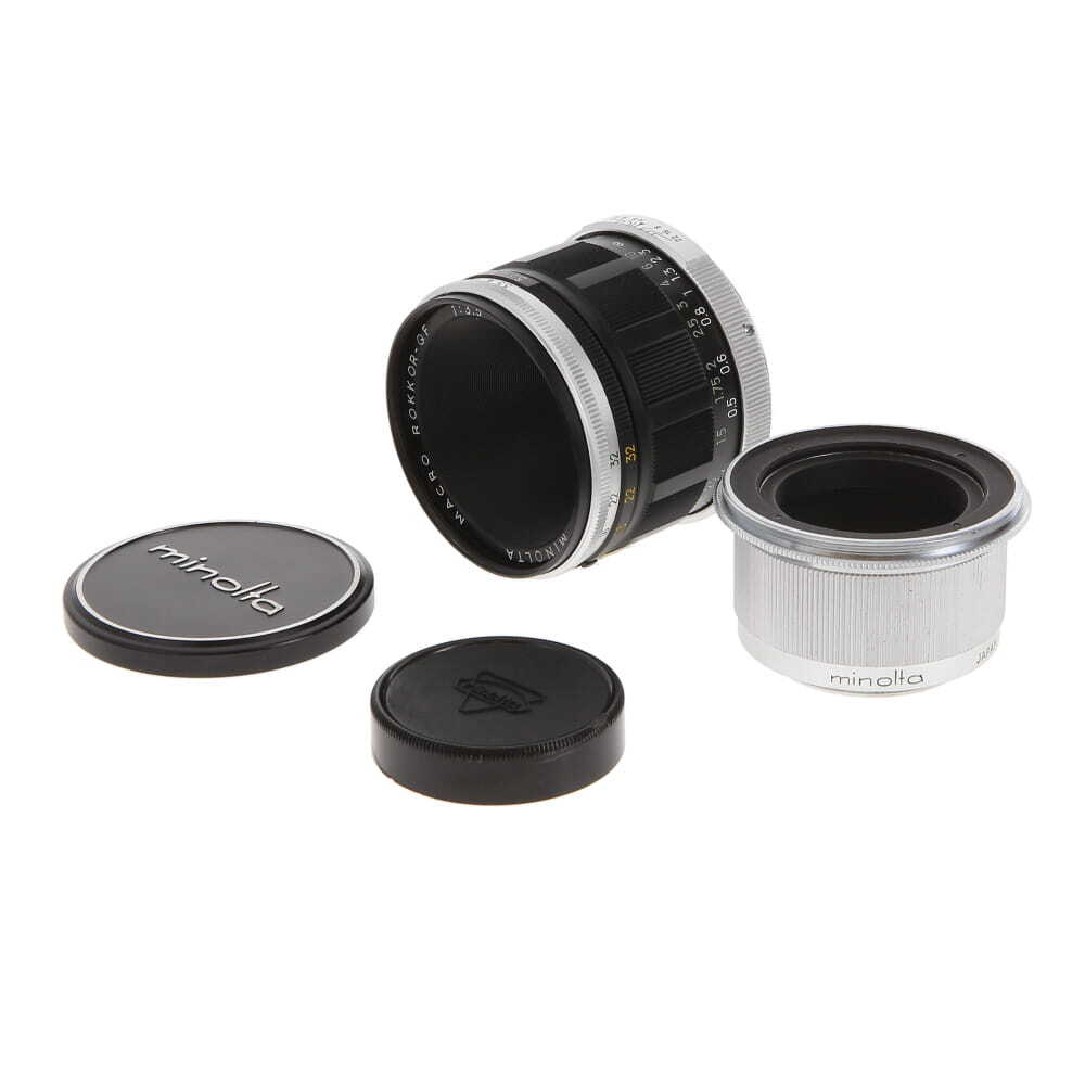 Minolta 50mm F/3.5 Macro Rokkor-QF Preset M39 Screw Mount