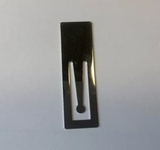 24 pc. Lot of 3/4" x 4" Silver Tone Bookmark Findings NEW