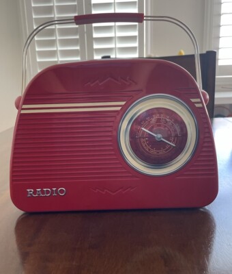 The Silver Crane Company Ltd Metal Radio Lunchbox