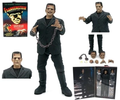 NECA Universal Monsters Frankenstein's 7.7'' Action Figure Model Scebes Toy Doll