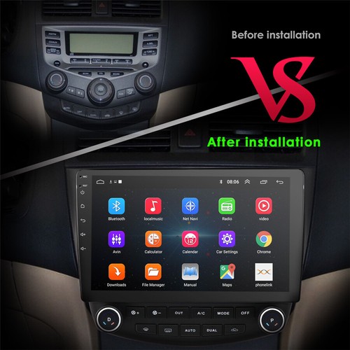 10.1''Android 10.1 2+16GB Car Stereo Radio GPS WIFI For Honda Accord 2003-2007 - Picture 18 of 23