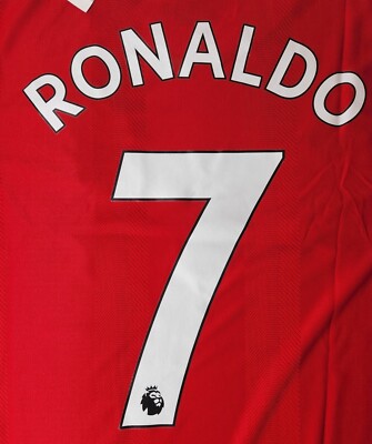 Manchester United 21/22 Home Jersey Ronaldo adidas M-2XL #7 Red