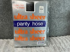 6 Packs Ultra Sheer Pantyhose Nylon Stocking COFFEE QUEEN SIZE 160-240 LBS