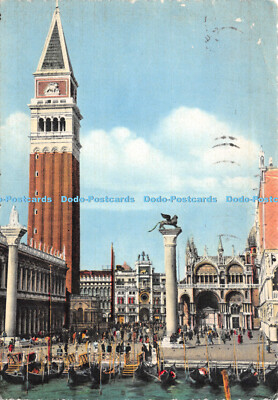 D020364 Venezia. Der smolle Platz von St. Marco. Cesare Capello. 1957