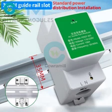Single Phase Din Rail WIFI Electric Power Meter Energy Wattmeter AC 70-260V 100A