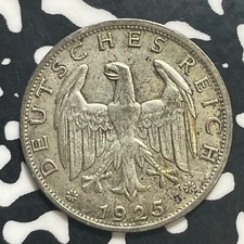 1925-A Germany 1 Mark Lot#T1793