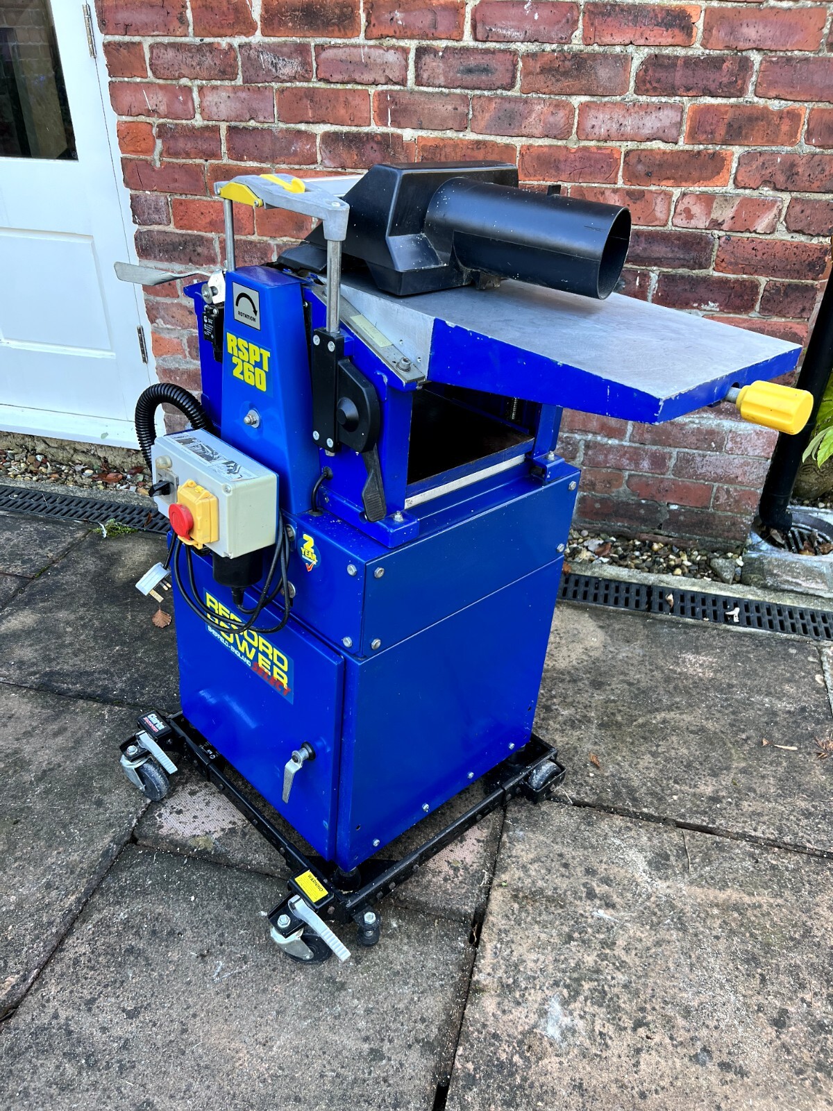 Record Power RSPT260 10" x 6" 240v 13amp Planer Thicknesser eBay