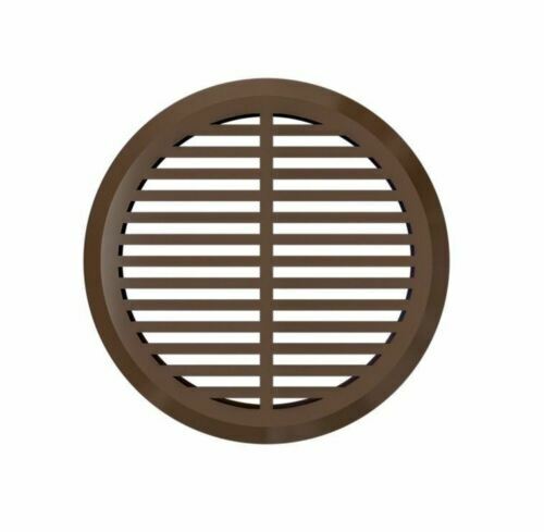 Rejilla de ventilación rejilla de ventilación puerta redonda 4x muebles calefacción aire de escape ventilación 43 51mm - Imagen 7 de 8
