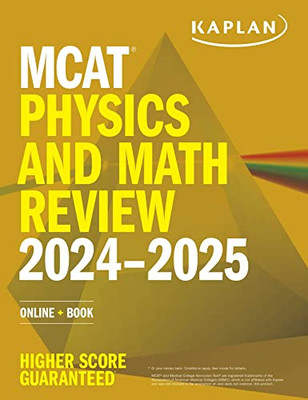 MCAT Physics and Math Review 2024-2025: Online + Buch ( - Taschenbuch NEU Vorbereitung, Ka
