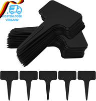 Pflanzenschilder,100Stk Plastik Pflanzenschilder FüR Draussen Wetterfest,10X6Cm