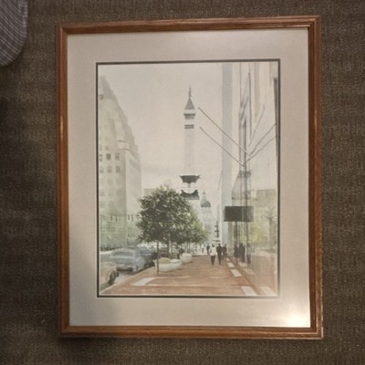 Betty C. Boyle Indianapolis artist 388/500 Signed Numbered Print, Indiana Art