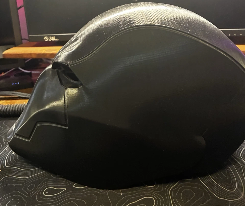 Casco Capucha Roja Cosplay/Máscara de exhibición Foto 4 de 4