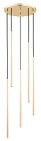 Moderne Gold HäNgelampen 5X40W/G9 - IP20 - Ideal FüR Zuhause Und BüRo