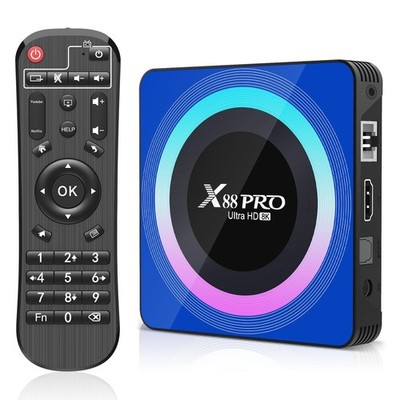 Android TV Box, Android 13 Box mit 2 GB RAM 16 GB ROM RK3528 QuadCore 64bit C...