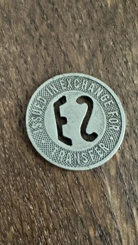 East Side Eastside Omnibus Corporation Transit Token RARE - product listing photo