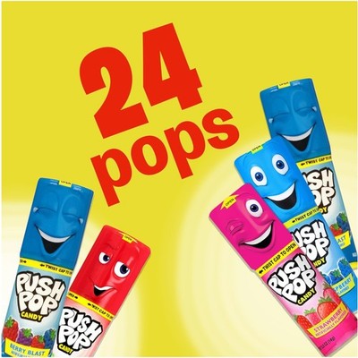 Assorted Fruit Flavors Candy Tray - 24 Count