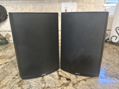 Jamo A320 Bookshelf Satellite Speakers - Black Pair Works Great
