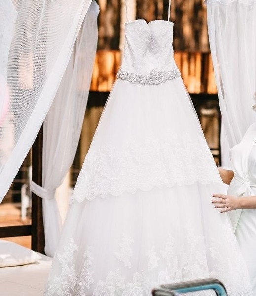 Women Wedding Dress Other Fabric 48