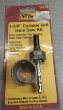 IVY Classic 1-3/8" Carbide Grit Hole Saw / 26622 / Made in USA (B)