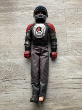 Action Man Snowball Mobile Fire Rider Polar Scooter Pilot Figur