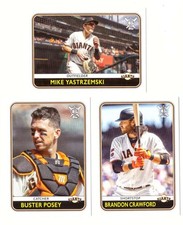 2020 Topps Big League - SAN FRANCISCO GIANTS Team Set 