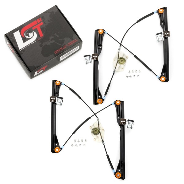 2X Fensterheber Mechanisch Vorne Links Rechts Set FüR VW Golf IV 4 1J 97-06 Bora-image