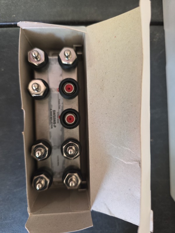 SWS8WB-P 8-Way Splitter for DirecTV Power Pass, 2-2150 MHz