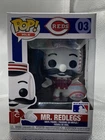 Funko Pop! MLB: Cincinnati Reds - Mr. Redlegs #3 (official MLB sticker)