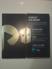 PlugPlay Play Battery LIMITED EDITION GOLD COLOR SEALED w/charger